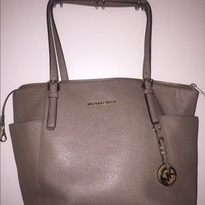 Beige Michael Kors Tote